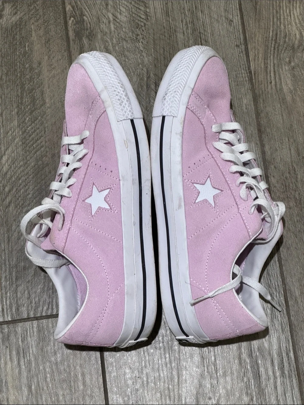 Converse soft pink